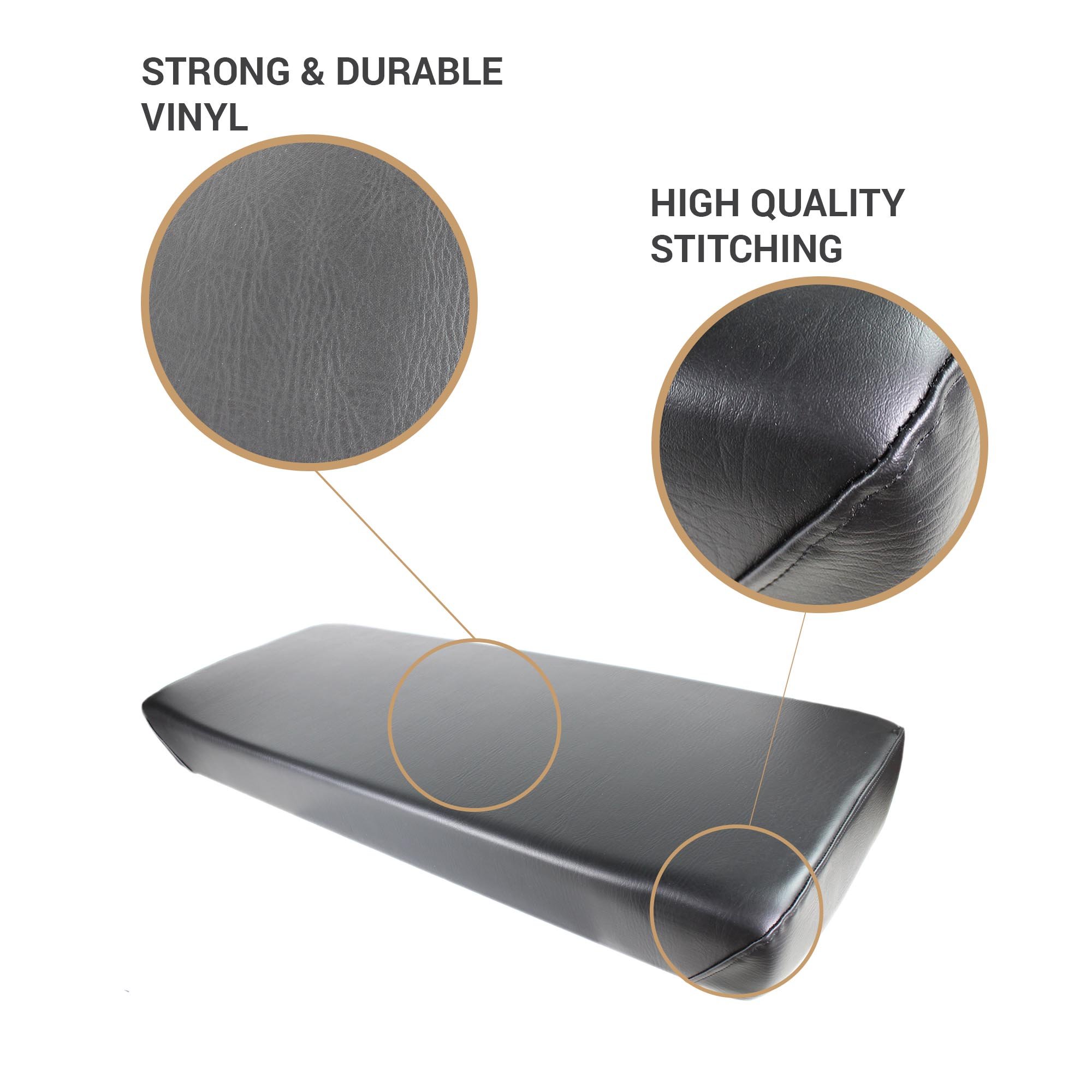 Amazon.com: E-53066-7502-MA DirectFit™ Black Seat Bottom Cushion